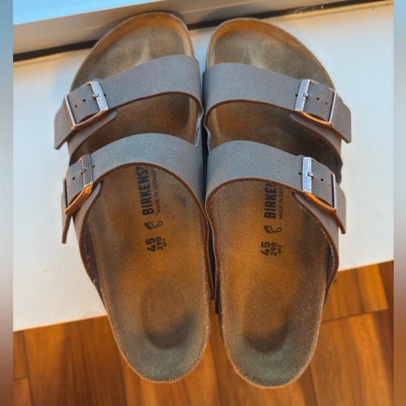 Birkenstock Arizona Birkibuc - Mocha - Picture 3 of 4